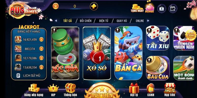 Những trò chơi trực tuyến với tỷ lệ thưởng cao